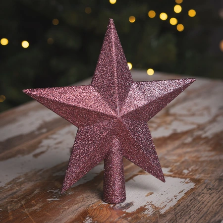 Treetopper Glitter Dark Rose