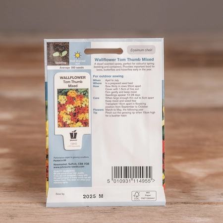 Wallflower Tom Thumb Mix - image 2