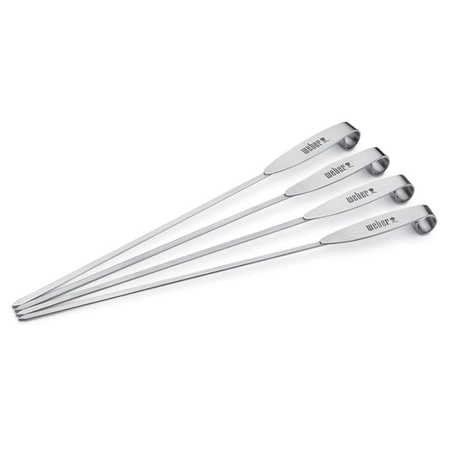 Weber 4pc Stainless Steel Skewer Set