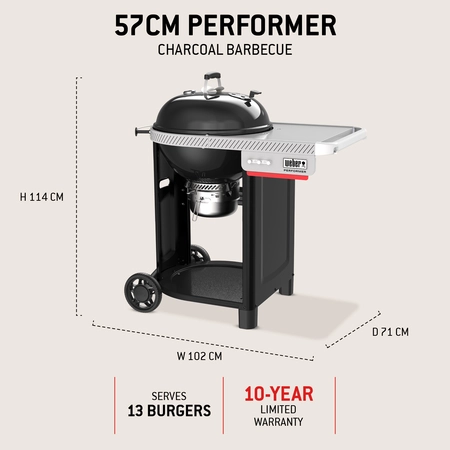 Weber 57cm Performer - Black - image 4
