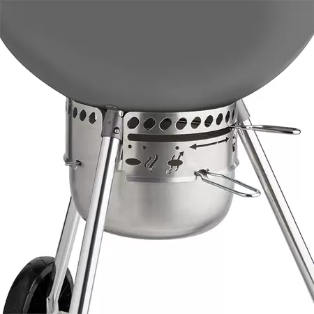Weber 70Th Anniversary Kettle - 57cm Charcoal Barbecue - Metal Grey - image 14
