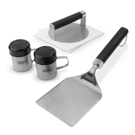 Weber Griddle Smashed Burger Set