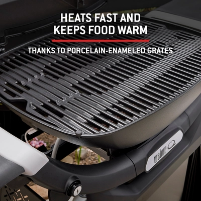 Weber Q3200N+ with Premium Cart - Black - image 10