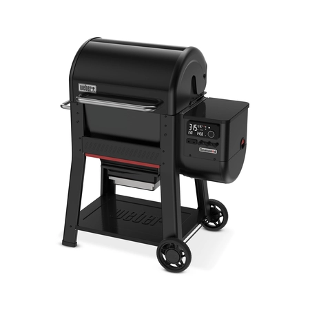 Weber Searwood 600 Pellet Barbecue - Black - image 1
