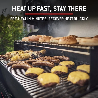 Weber Searwood XL 600 Pellet Barbecue - Black - image 6