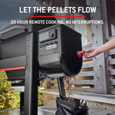 Weber Searwood XL 600 Pellet Barbecue - Black - image 7