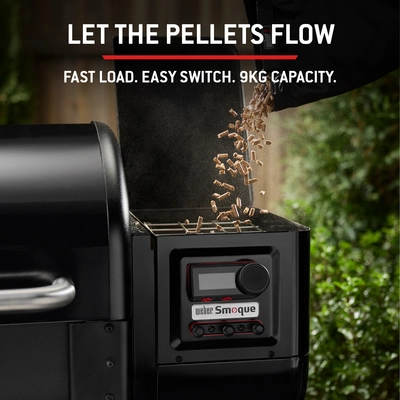 Weber Smoque Pellet Smoker - Black - image 11