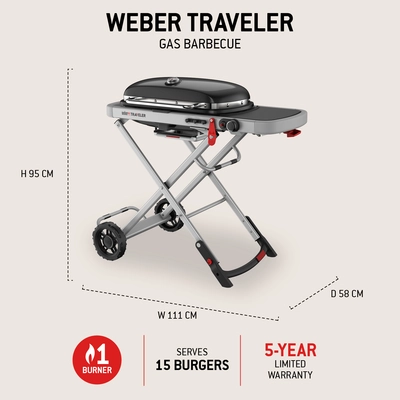 Weber Traveler - Black - image 4