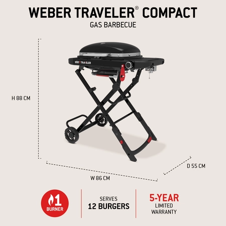 Weber Traveler Compact - Black - image 4