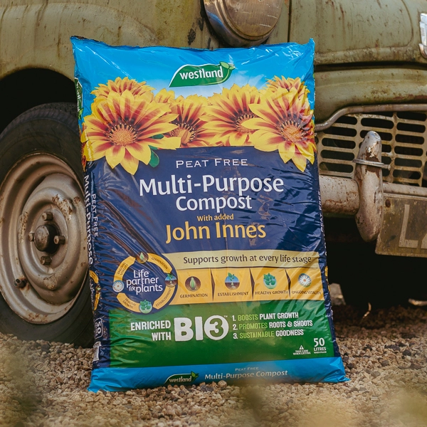 Westland MultiPurpose Peat Free Compost with John Innes 50L Creative
