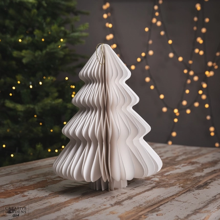 White Tree Paper Champagne Painted Edge 40cm - image 1