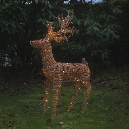 Wicker Reindeer 1.8m