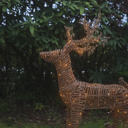 Wicker Reindeer 1.8m