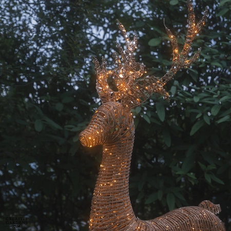 Wicker Reindeer 2.7m
