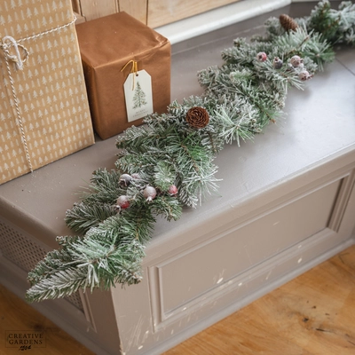 Windham Frosted Garland 270cm