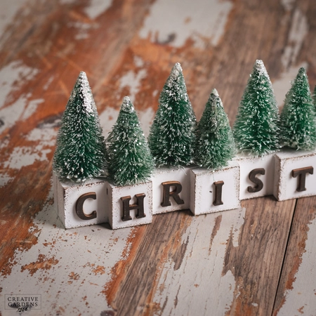 Wood Christmas Tree Tabletop - image 2