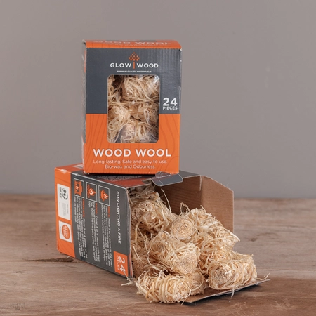 Wood Wool Fire Lighters - image 1