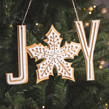Wooden Joy Hanger - 20cm