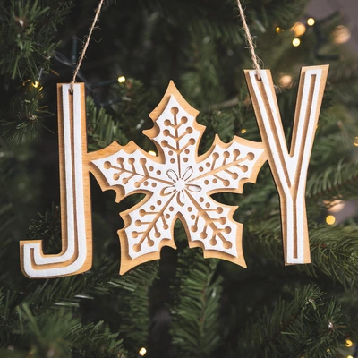Wooden Joy Hanger - 20cm
