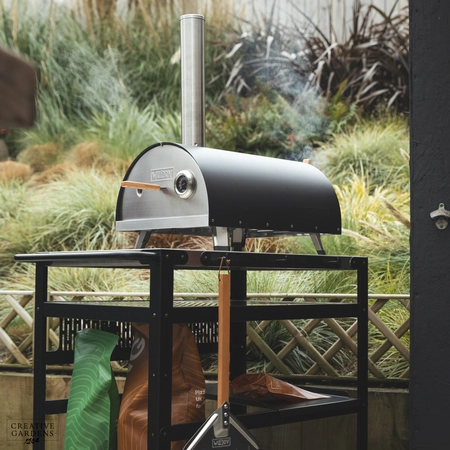 Woody Pizza Oven Bundle with Pizza Peel, Cover and Modular Table