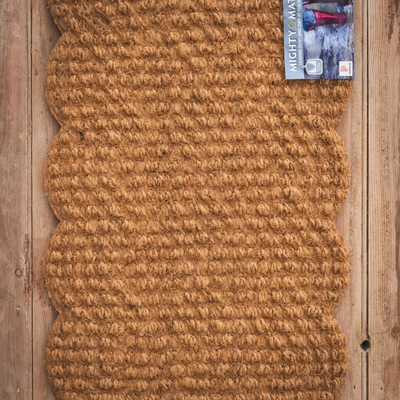 Woven Coir Mat - 75cm x 45cm - image 2