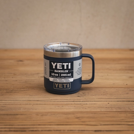 YETI Rambler 10 Oz Ceramic Lined Mug - Navy - image 1
