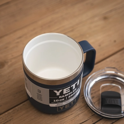 YETI Rambler 10 Oz Ceramic Lined Mug - Navy - image 5