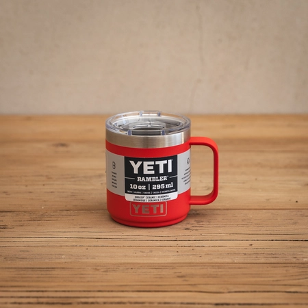 YETI Rambler 10 Oz Ceramic Lined Mug - Rescue Red - image 1
