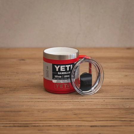 YETI Rambler 10 Oz Ceramic Lined Mug - Rescue Red - image 5