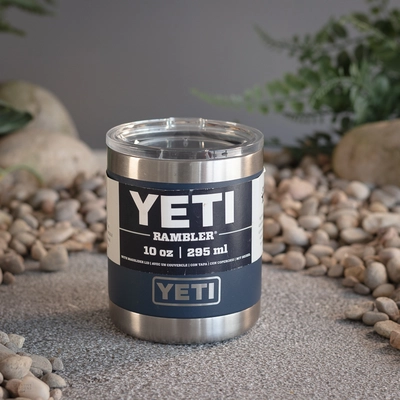 YETI Rambler 10 Oz Lowball - Navy - image 1