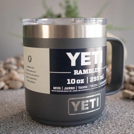 YETI Rambler 10 Oz Mug - Charcoal - image 3