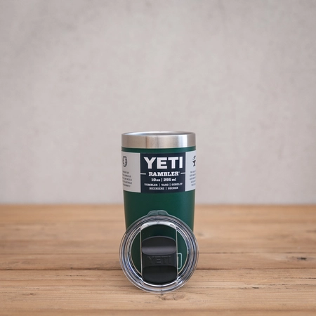 YETI Rambler 10 Oz Tumbler - Black Forest Green - image 4
