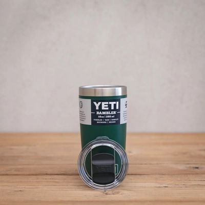 YETI Rambler 10 Oz Tumbler - Black Forest Green - image 4