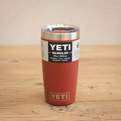YETI Rambler 10 Oz Tumbler - Stag Red
