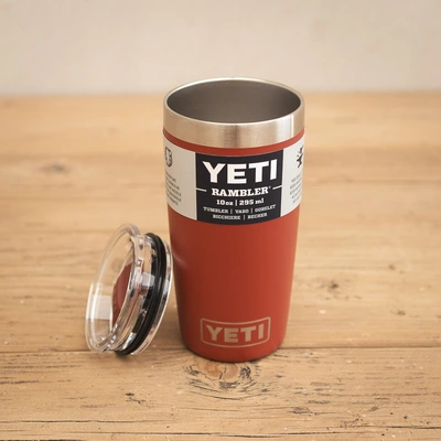 YETI Rambler 10 Oz Tumbler - Stag Red
