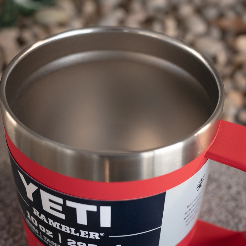YETI Rambler Mug 10 oz Rescue Red