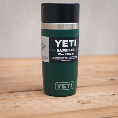 YETI Rambler 12oz Travel Bottle - Black Forest Green - image 2