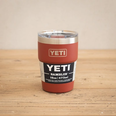 YETI Rambler 16 Oz Stackable Cup - Stag Red