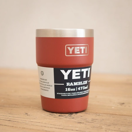 YETI Rambler 16 Oz Stackable Cup - Stag Red