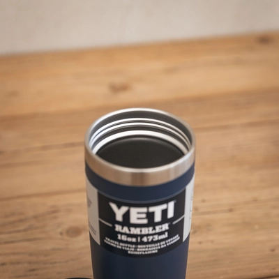 YETI Rambler 16 Oz Travel Bottle - Navy - image 3