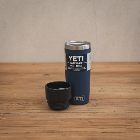 YETI Rambler 16 Oz Travel Bottle - Navy - image 4