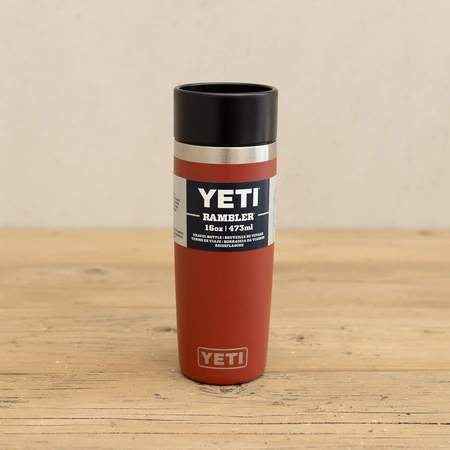 YETI Rambler 16 Oz Travel Bottle - Stag Red