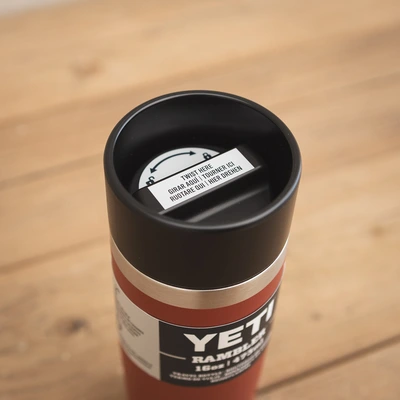 YETI Rambler 16 Oz Travel Bottle - Stag Red
