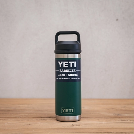 YETI Rambler 18 Oz Bottle - Black Forest Green - image 1