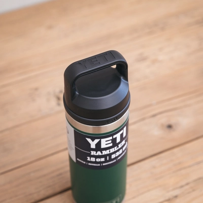 YETI Rambler 18 Oz Bottle - Black Forest Green - image 2