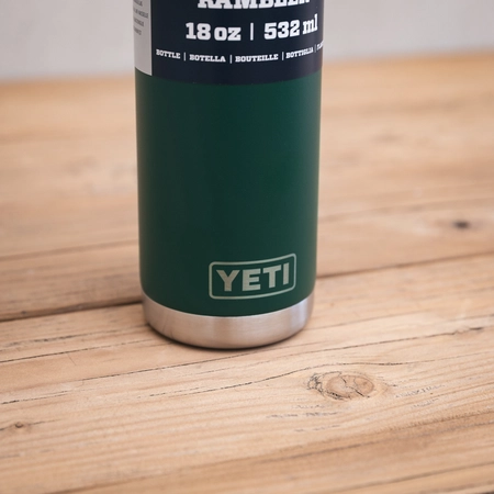 YETI Rambler 18 Oz Bottle - Black Forest Green - image 4