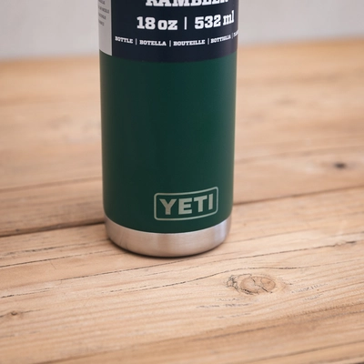 YETI Rambler 18 Oz Bottle - Black Forest Green - image 4