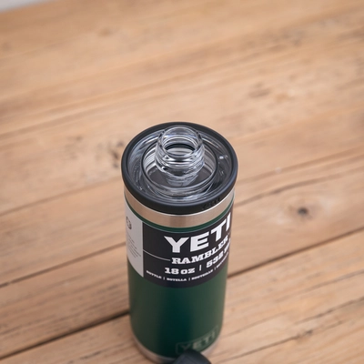 YETI Rambler 18 Oz Bottle - Black Forest Green - image 6