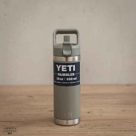 YETI Rambler 18 Oz Colour Straw Bottle - Pampa Green - image 1
