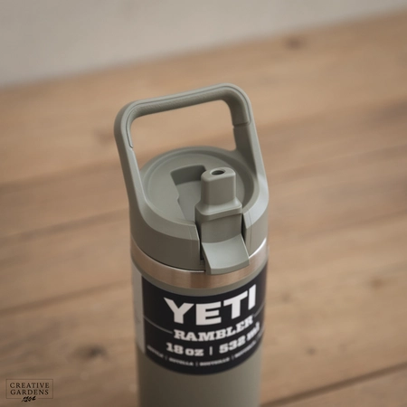 YETI Rambler 18 Oz Colour Straw Bottle - Pampa Green - image 2